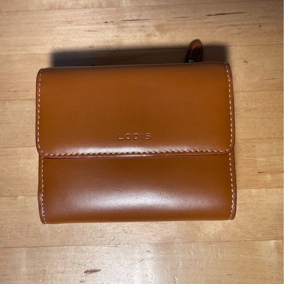 Lodis Trifold Leather Small Wallet - Picture 1 of 14